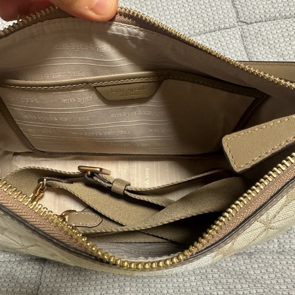 Kate Spade Small Logo Canvas Shoulder Bag - Picture 7 of 8
